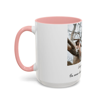 BYOB Accent Mug – “Bring Your Own Book” – 15oz Ceramic for Book Lovers
