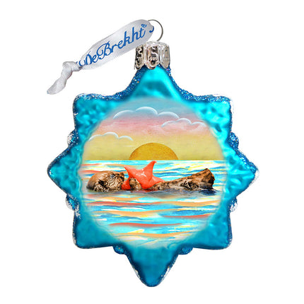 Shell Mercury Glass Ornament by G. DeBrekht - Coastal Holiday Decor - 775481-4