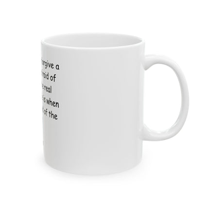 Plato Quote Ceramic Mug — "We can easily forgive a child..." Inspirational Philosophy Coffee Cup (11oz, 15oz)