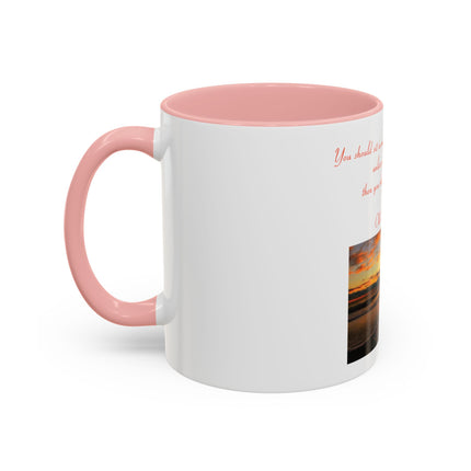 Meditation Quote Coffee Mug — "If you should sit in meditation 20 minutes a day..."