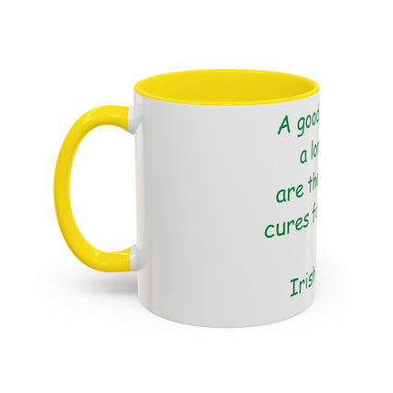 Inspirational Coffee Cup – Irish Wisdom – 11oz Accent Mug