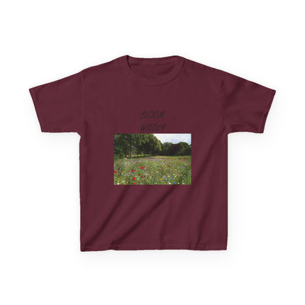 Kids Bloom Wildly Tee – Nature-Inspired Graphic Shirt for Spring Fun