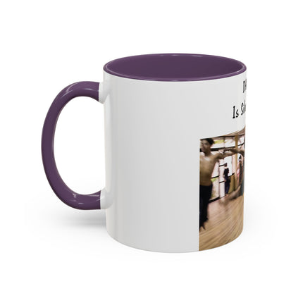 Inspirational Dance Mug – 11oz Accent Ceramic | Poetic Quote