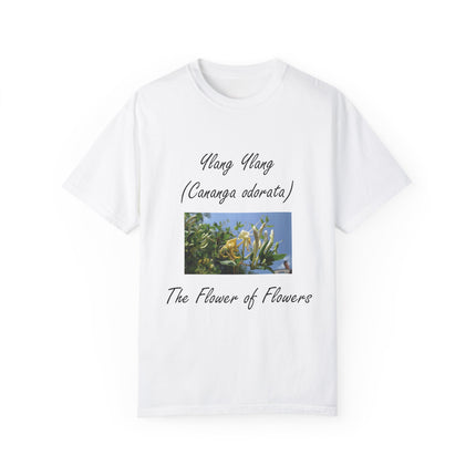 Ylang Ylang Floral T-Shirt – “Flower of Flowers” Graphic Tee