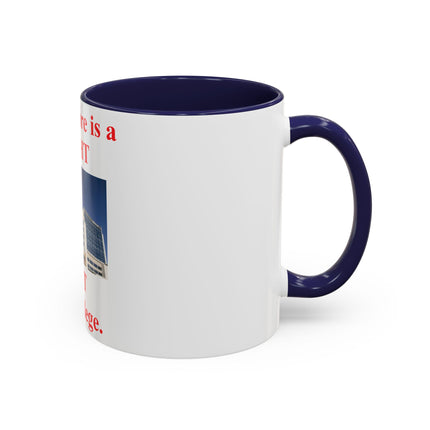 Healthcare Is a Right Mug – 11oz Ceramic Accent Cup for Advocates
