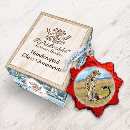 Japer Mercury Glass Ornament by G. DeBrekht - Wildlife Holiday Decor - 771040-2