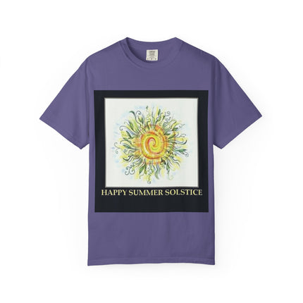Happy Summer Solstice Unisex Garment-Dyed T-Shirt