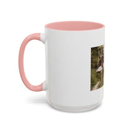 Freedom Quote Accent Coffee Mug — "When you truly don't care" Inspirational Photo Mug (11/15oz)