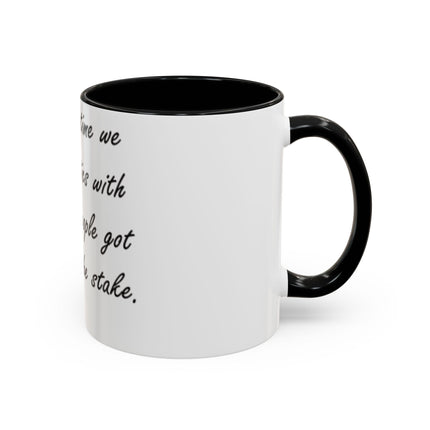 Politics & Religion Accent Mug – 11oz – Bold Conversation Starter