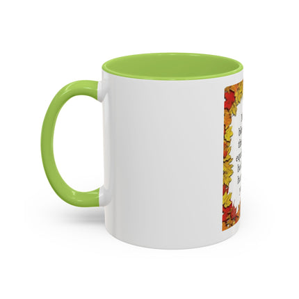 Autumn Equinox Coffee Mug – "May the blessings of the autumn equinox bring balance and harmony to your life"