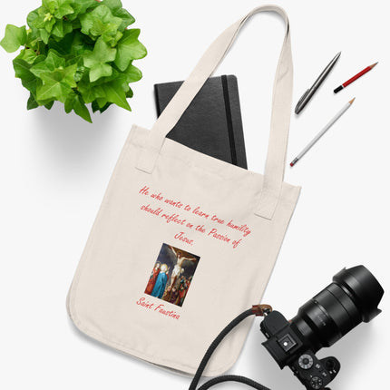 Inspirational Tote Bag – Reflect on Humility – Eco-Friendly