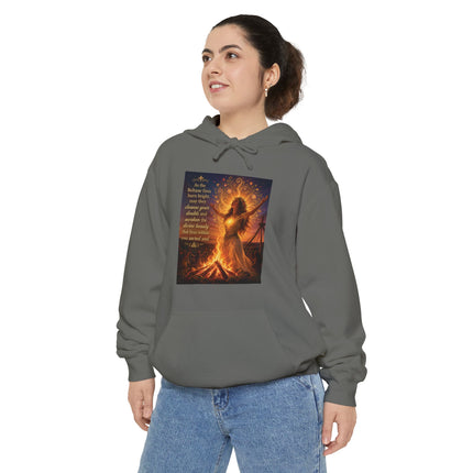 Beltane Fire Hoodie — Inspirational Prayer Design