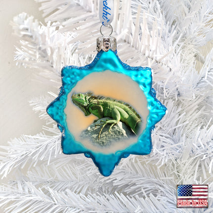 Lizzard Keepsake Glass Ornament by G. DeBrekht - Designocracy - 776286-1