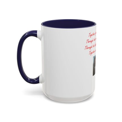 Accent Coffee Mug — 'Together Forever' Romantic Photo Mug (11/15oz)