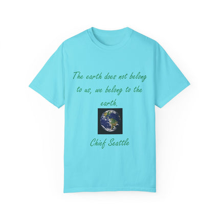 Eco-Friendly T-Shirt – “We Belong to the Earth” Design