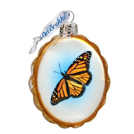 Butterfly Mercury Glass Ornament by G. DeBrekht - Coastal Holiday Décor - 776283-4