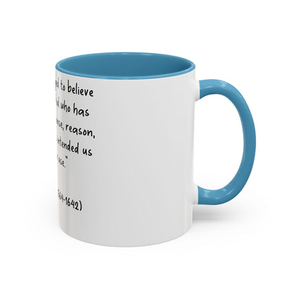 Galileo Quote Mug – 11oz Ceramic Accent Cup for Scholars & Thinkers