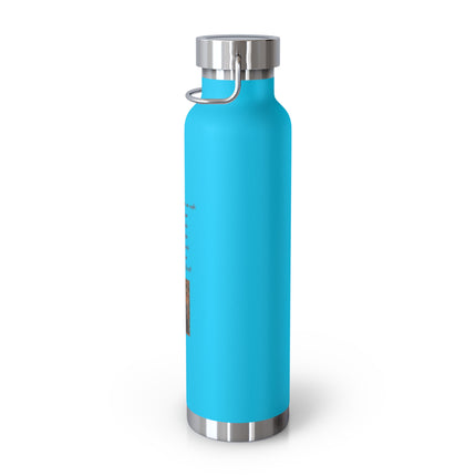 Insulated Copper Bottle 22oz — Motivational Poem Design