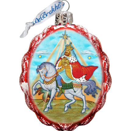 Three Kings Mercury Glass Ornaments Set of 3 by G. DeBrekht - Nativity Holiday Decor - 770102S3-3
