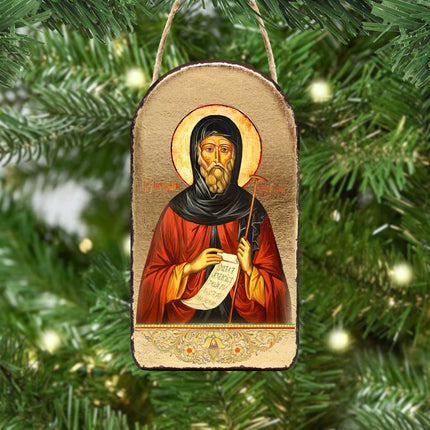 Saint Antoni Religious Christian Sacred Icon Ornament - Inspirational Icon Decor - 87062-2