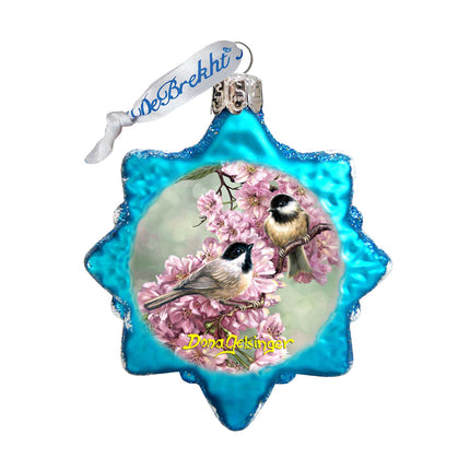 Spring Blossoms Mercury Glass Ornament by D. Gelsinger - Christmas Decor - 778104-DG-4