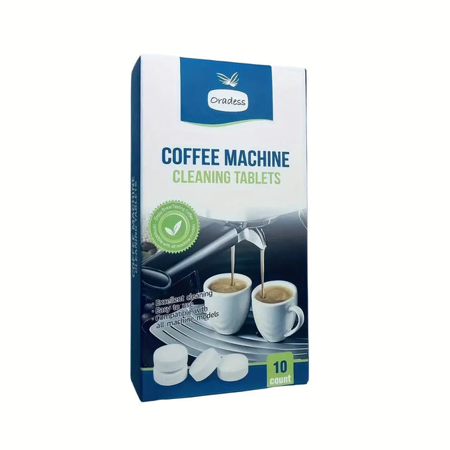 Coffee Machine Cleaning Tablets, Remove Pipe Grease, Scale And Residue,-5
