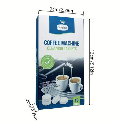 Coffee Machine Cleaning Tablets, Remove Pipe Grease, Scale And Residue,-2