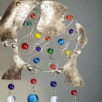 Beaded Elephant Chime-2