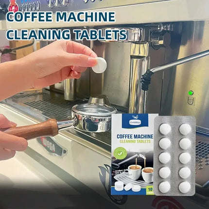Coffee Machine Cleaning Tablets, Remove Pipe Grease, Scale And Residue,-0