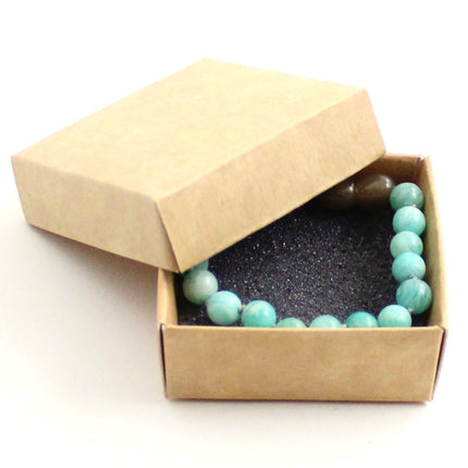 Amazonite Gemstone Knotted Green Anklet Bracelet-1