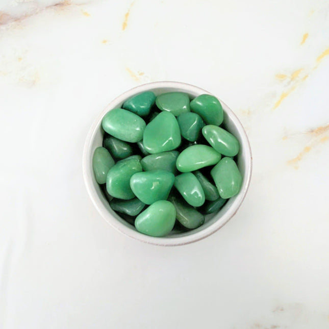 Green Aventurine tumbled stone-0