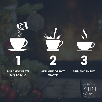 Gourmet Hot Cocoa Gift Set Cup Hot Chocolates - Set of 9 Flavors - Salted Caramel, French Vanilla, Caramel, Gingerbread, Mint, Amaretto & More - Holiday Christmas Gifts For Her, Him, Kids-4