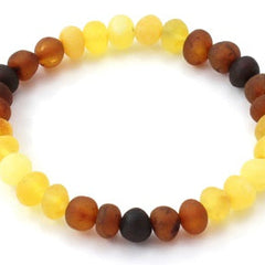 Amber Raw Modern Rainbow Bracelet for Adults-0