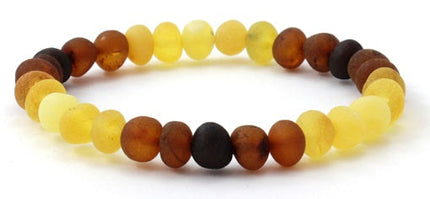 Amber Raw Modern Rainbow Bracelet for Adults-2