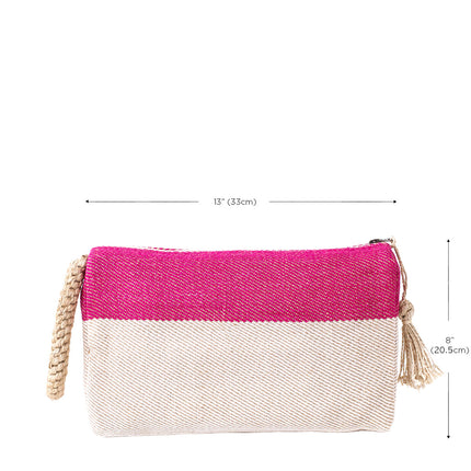 Block A Clutch - Pink-4