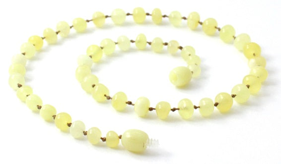 Polished Amber Necklaces for Kids-0