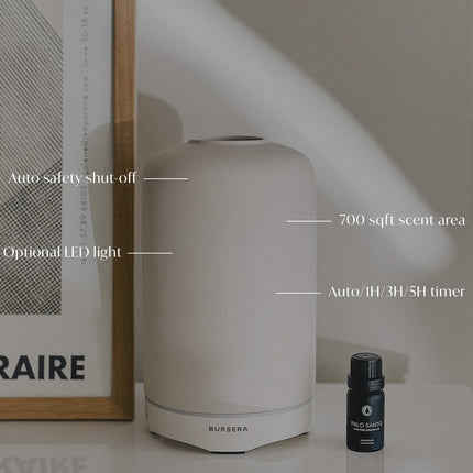 Essential Oil Diffuser - White-2
