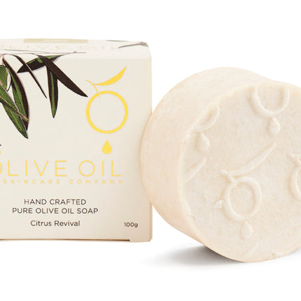 Olive Oil Soap,  All-Natural ,Citrus Revival, 100g-1