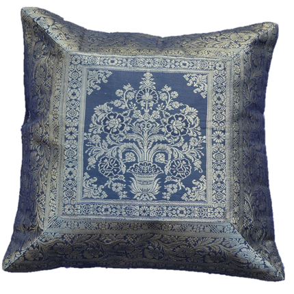 Brocade Silk decorative throw pillow case-5