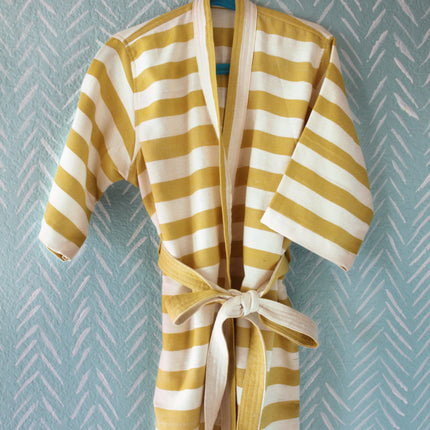 Earth Stripe Kids Robe-2