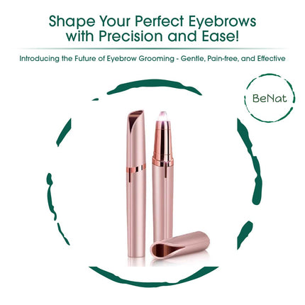 Rechargeable Facial + Eyebrow Hair Removers Set -2 Pack-1