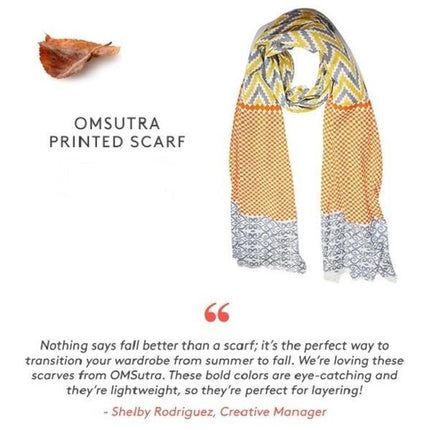 Sahara- Ikat Print fashion Scarf-1