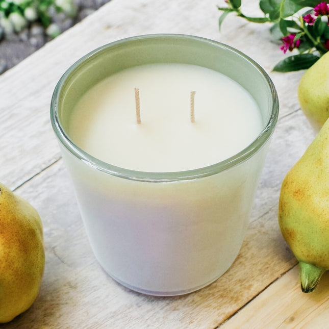 English Pear Scent Candle-0