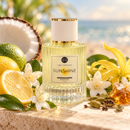 Sunshine Perfume – Coconut, Citrus, Ylang Ylang, Amber & White Musk Eau de Parfum-0
