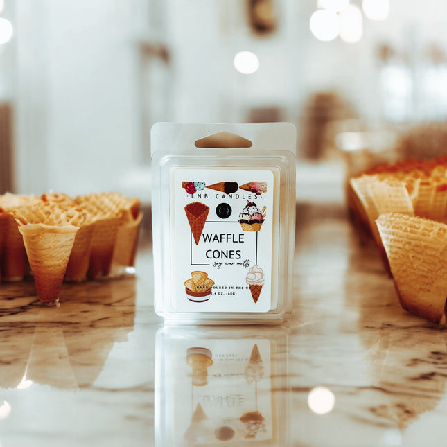 Vanilla Waffle Cone Scent Wax Melts 3 PACK-0