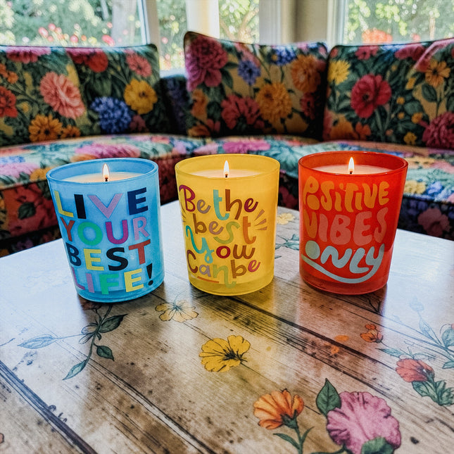 3 PACK Positivity Candles Set-0