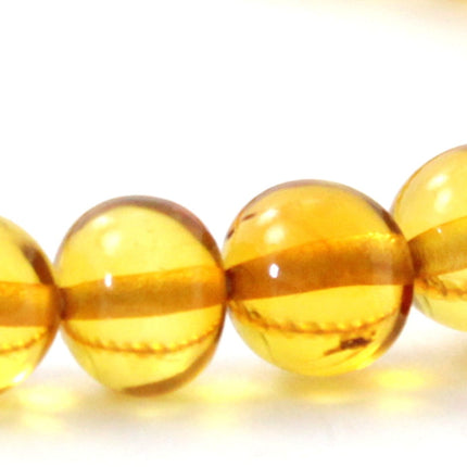 Amber Golden Honey Stretch Bracelet for Adults-1
