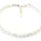 20-22 cm (7.9-8.6 inches) / With Silver Beads