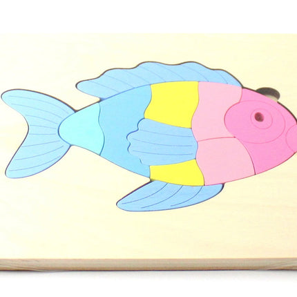 3 Pieces Animal Wooden Puzzles for Kids-4