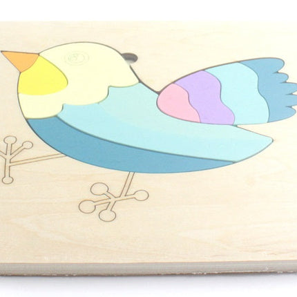 3 Pieces Animal Wooden Puzzles for Kids-2